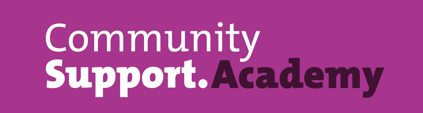 Community Support Academy